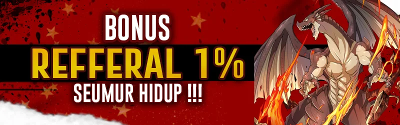 Bonus Reffral 1%